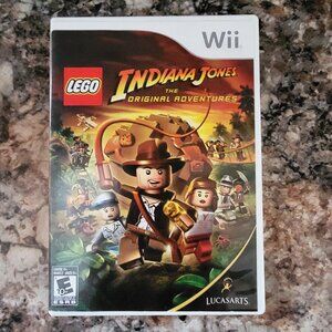 Wii  Indiana Jones The Original Adventures Lego Video Game